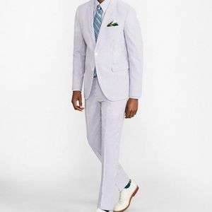 Brook's Brothers Milano Fit Stripe Seersucker Suit